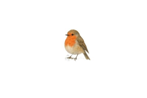 Christmas Robin Illustrations for Branding
