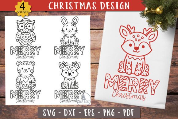 Cute Animals Gingerbread Illustrations Review