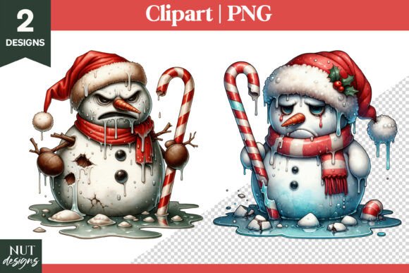 Grumpy Snowman Christmas Clipart & Illustrations Review