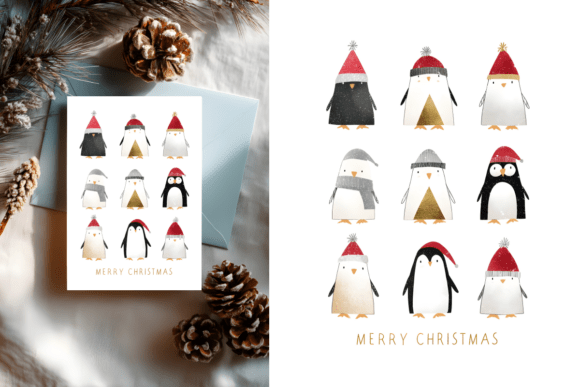 Review: Christmas Penguins Illustrations for Crafters