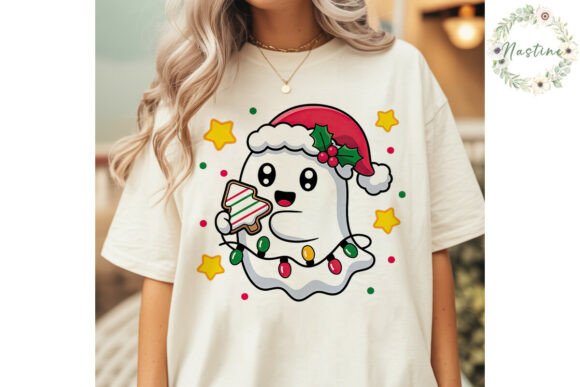 Reviewing Cute Christmas Ghost PNG Clipart for Stitching