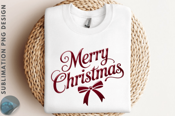 Vintage Merry Christmas PNG for Illustrations